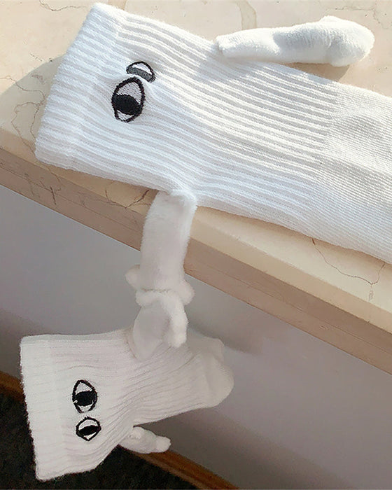 Lustige magnetische Socken