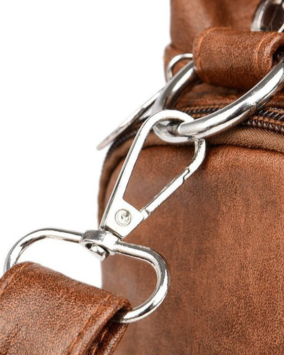 Vintage Umhängetasche aus weichem Leder