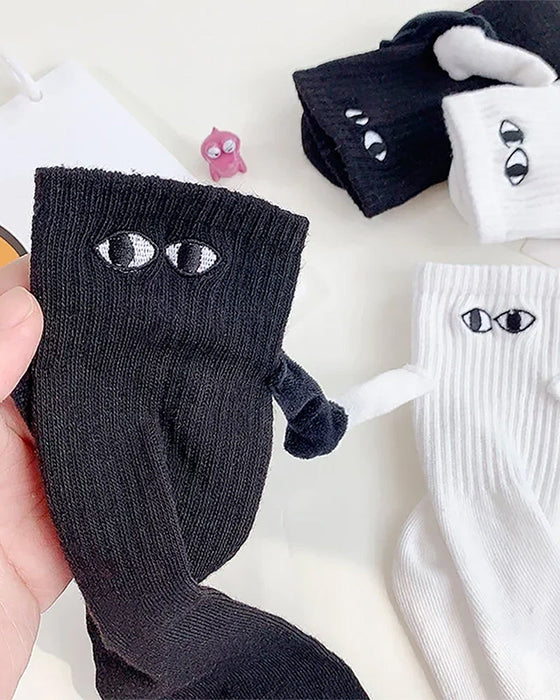 Lustige magnetische Socken
