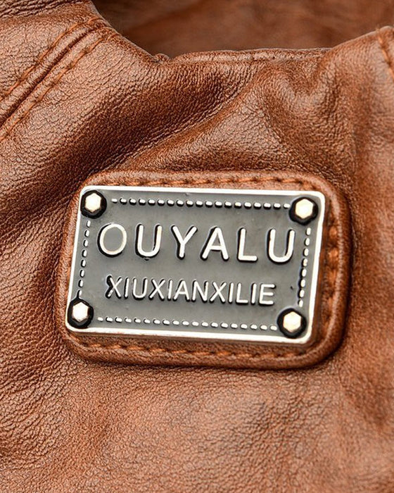 Vintage Umhängetasche aus weichem Leder