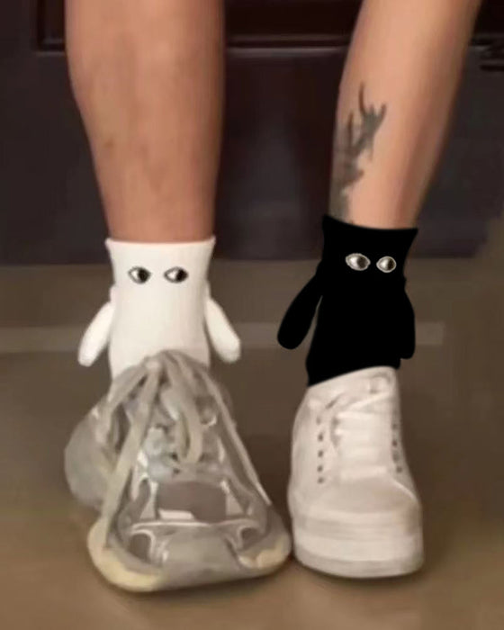 Lustige magnetische Socken