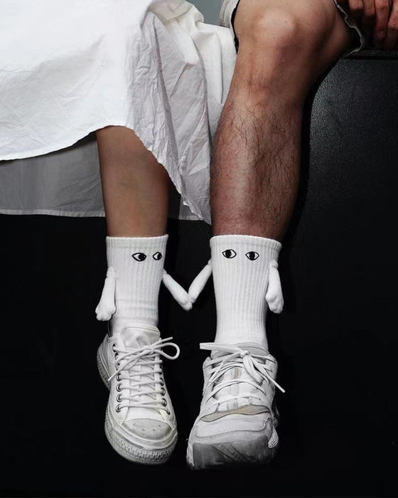 Lustige magnetische Socken