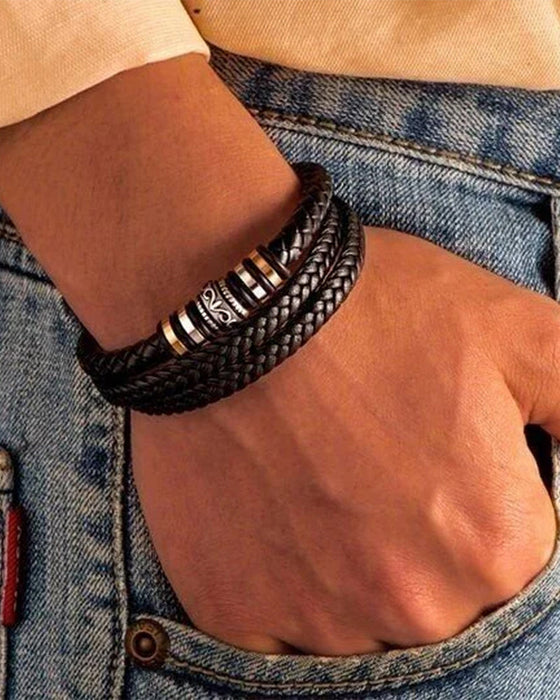 Ich werde immer bei dir sein, zweireihiges Armband