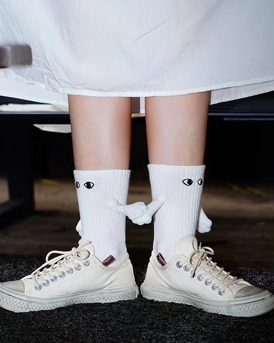 Lustige magnetische Socken