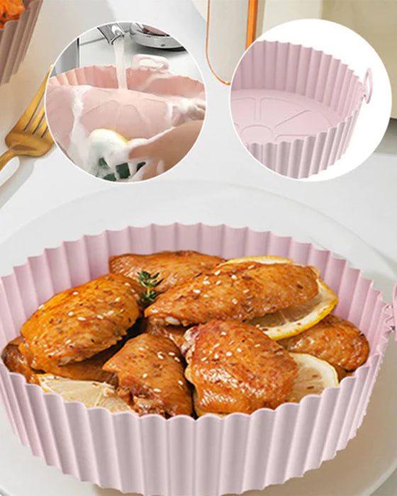 Backblech aus Silikon für Dampffritteuse