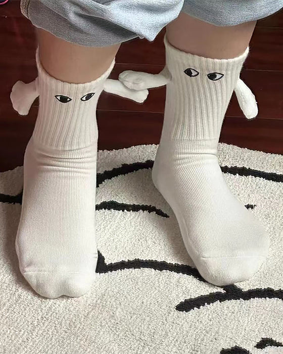 Lustige magnetische Socken