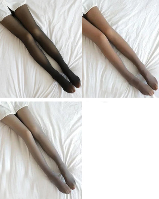 Warme Strumpfhosen-Leggings für den Winter