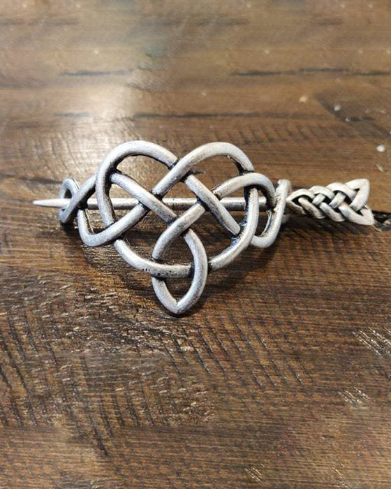 Jahrgang Silber Wikinger Muster keltische Haarnadel ethnischer Schmuck