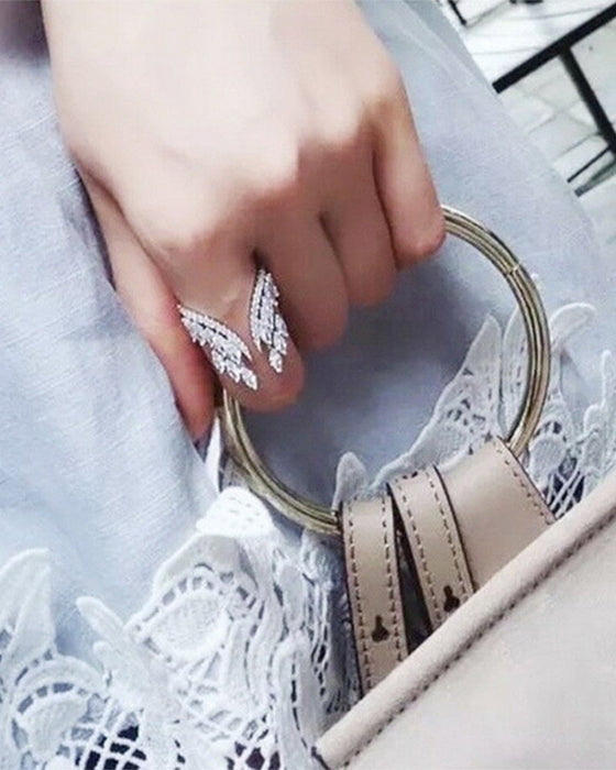 Engelsflügel-Ring und Armband