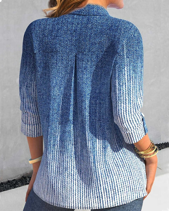 Bräuelte Blusen mit Tasche