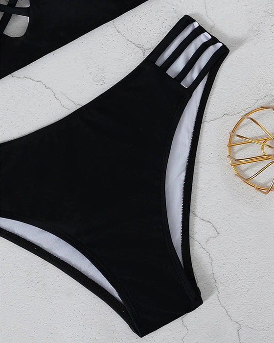 Sexy Hohl-Bikini für den Urlaub für Damen