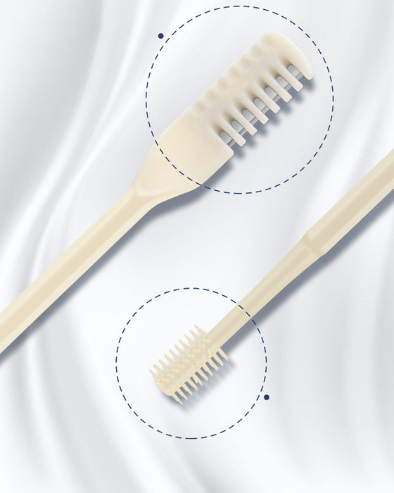 Doppelköpfiges Haarmesser aus Edelstahl