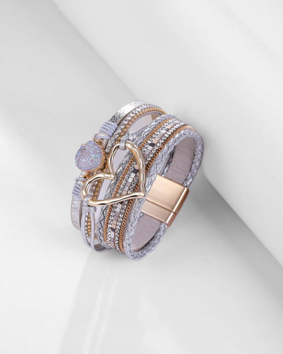 Böhmisches Herz-Armband