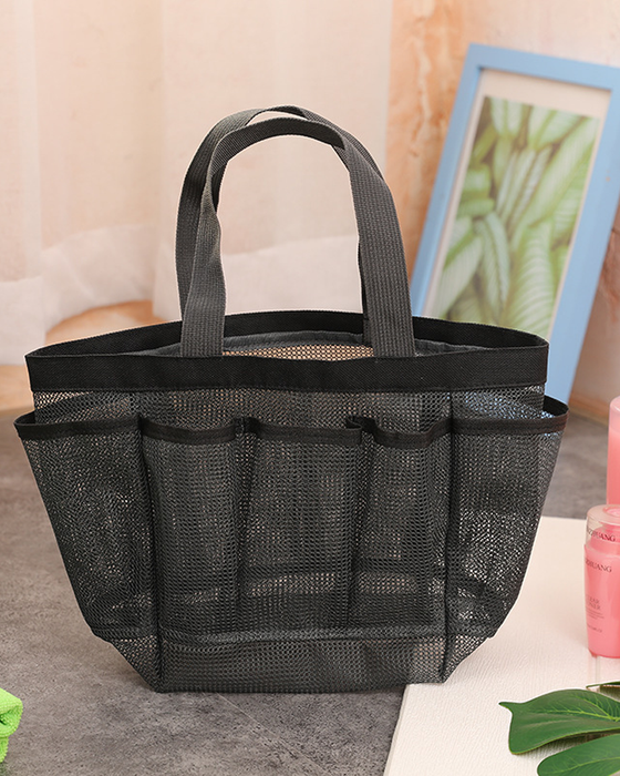 Netzhandtasche mit großem Fassungsvermögen