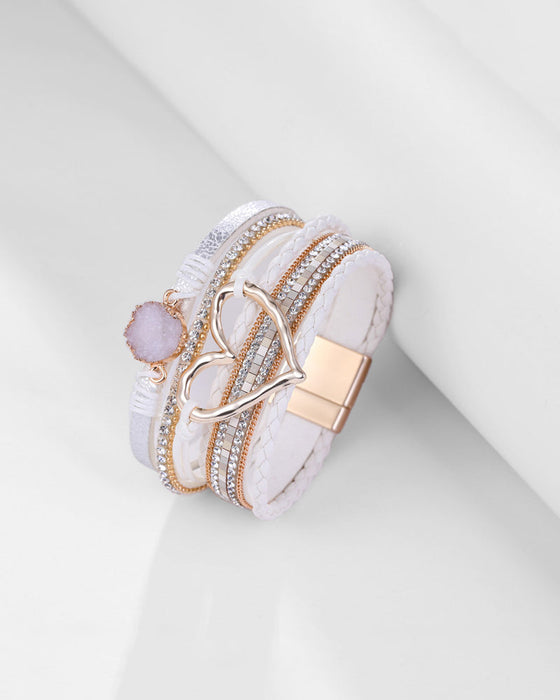 Böhmisches Herz-Armband