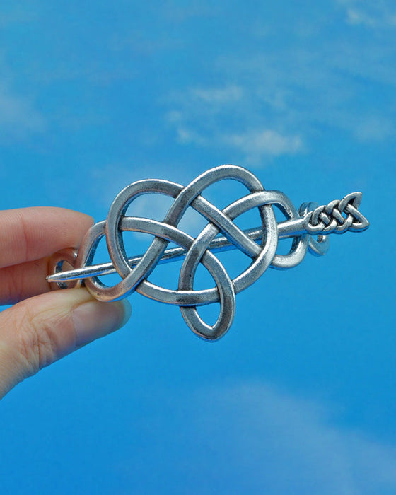 Jahrgang Silber Wikinger Muster keltische Haarnadel ethnischer Schmuck