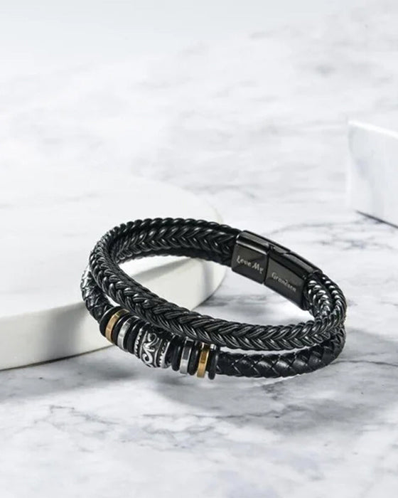 Ich werde immer bei dir sein, zweireihiges Armband