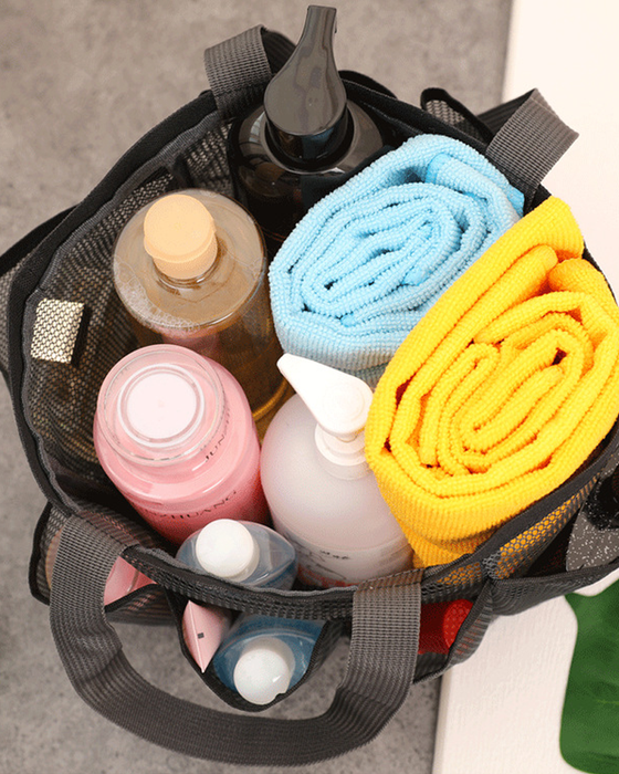 Netzhandtasche mit großem Fassungsvermögen
