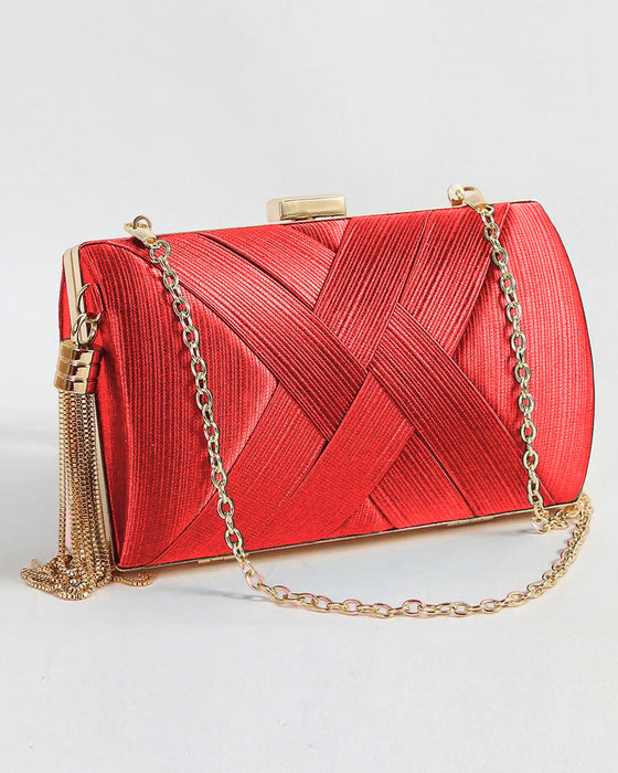 Abendtaschen mit Quasten, Clutch-Geldbörsen