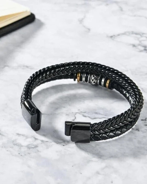 Ich werde immer bei dir sein, zweireihiges Armband