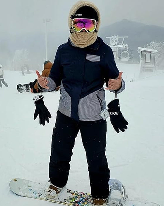 Sherpa-Kapuzen-Skimaske