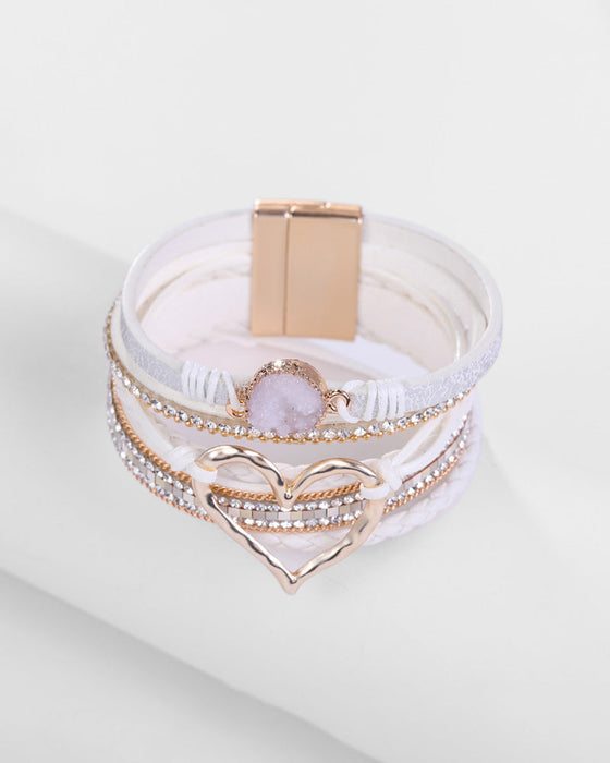 Böhmisches Herz-Armband