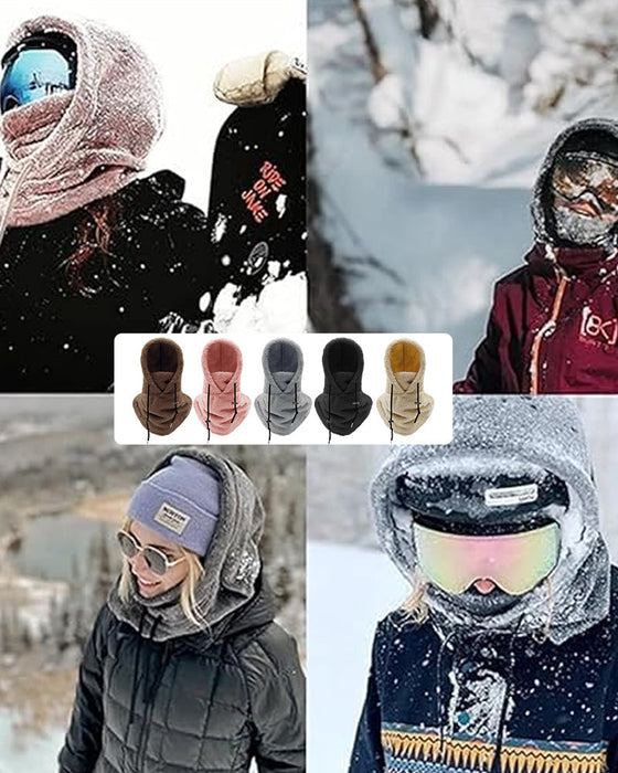 Sherpa-Kapuzen-Skimaske
