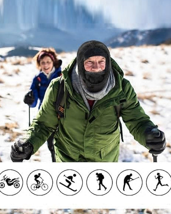 Sherpa-Kapuzen-Skimaske