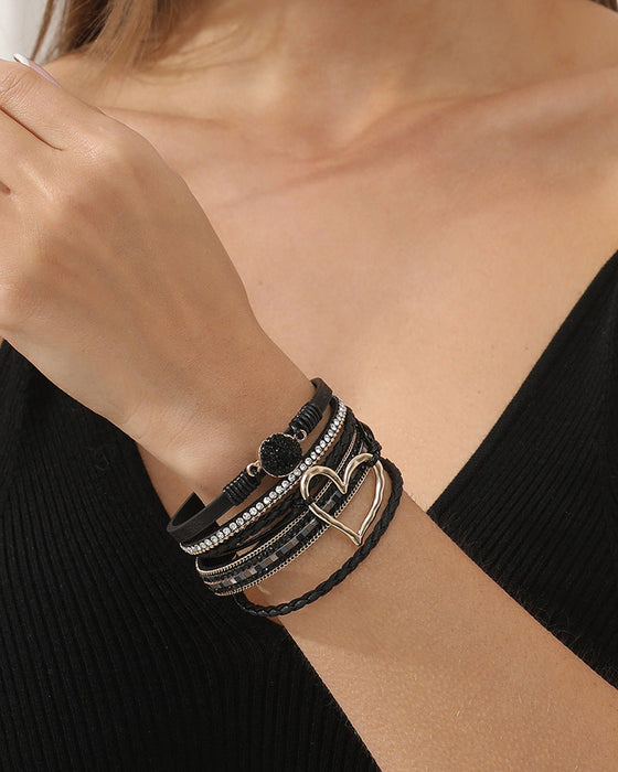 Böhmisches Herz-Armband