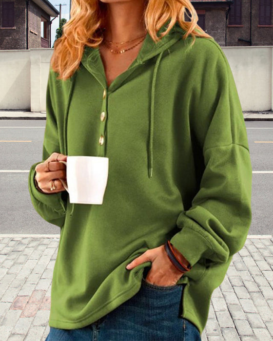 Langarmshirt mit Kapuze