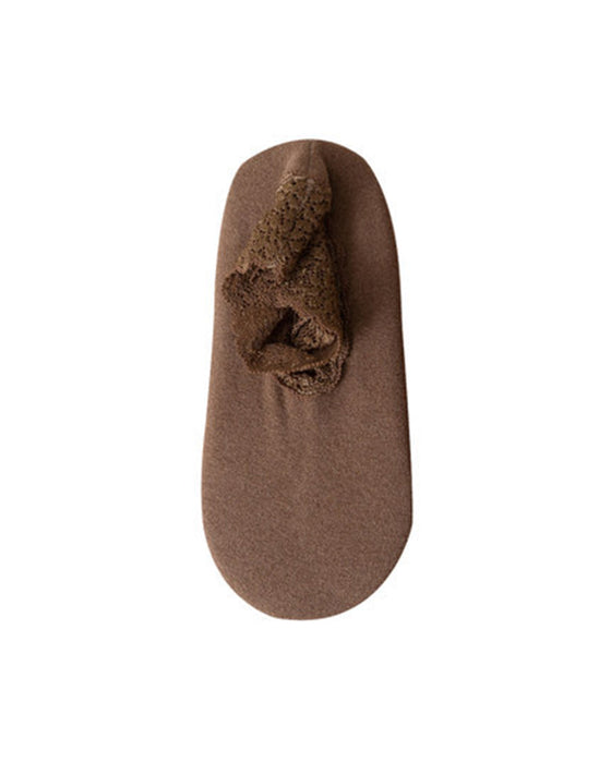 Neue warme Socken mit modischer Spitze