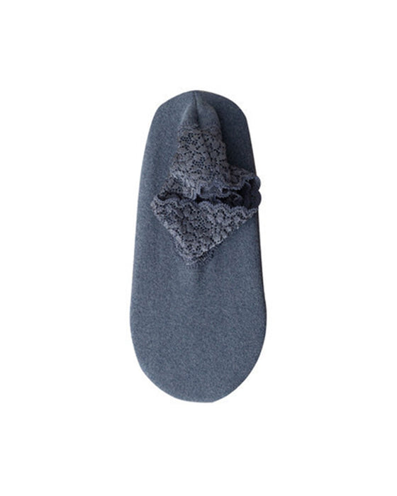 Neue warme Socken mit modischer Spitze