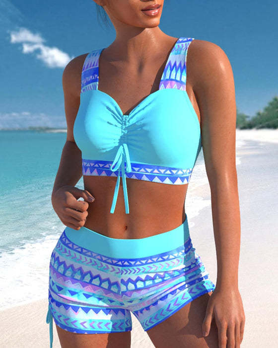 Bikini mit Verschlankung und hoher Taille