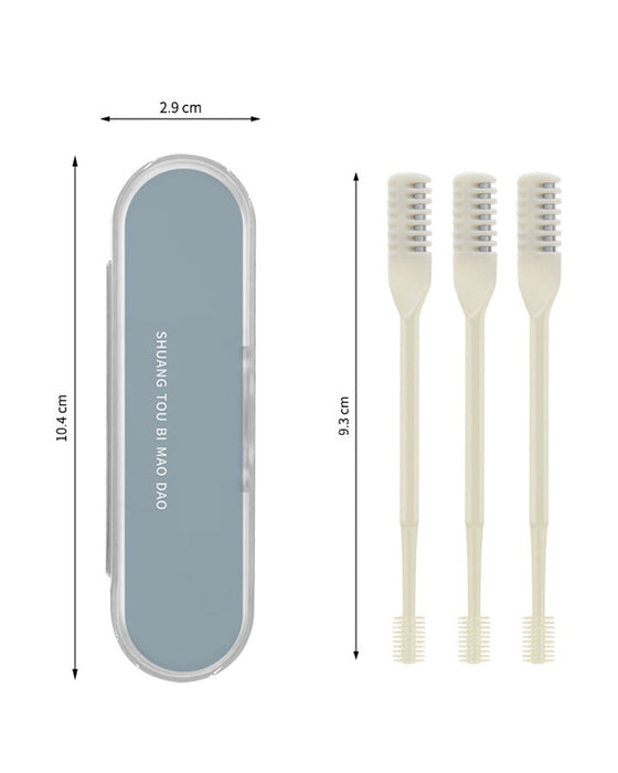 Doppelköpfiges Haarmesser aus Edelstahl