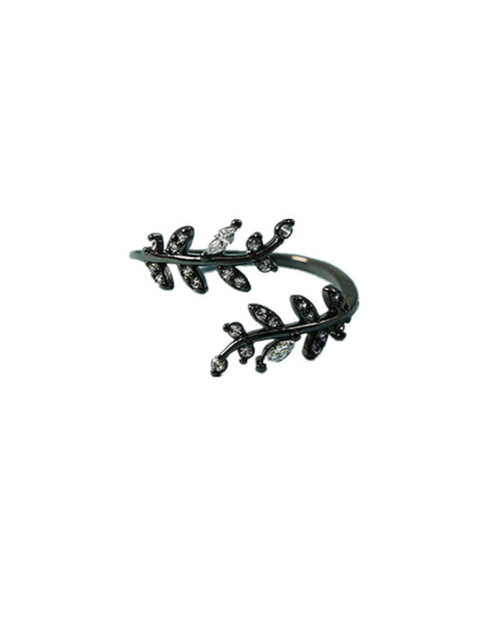 Damenringe, modischer Outdoor-Blattring